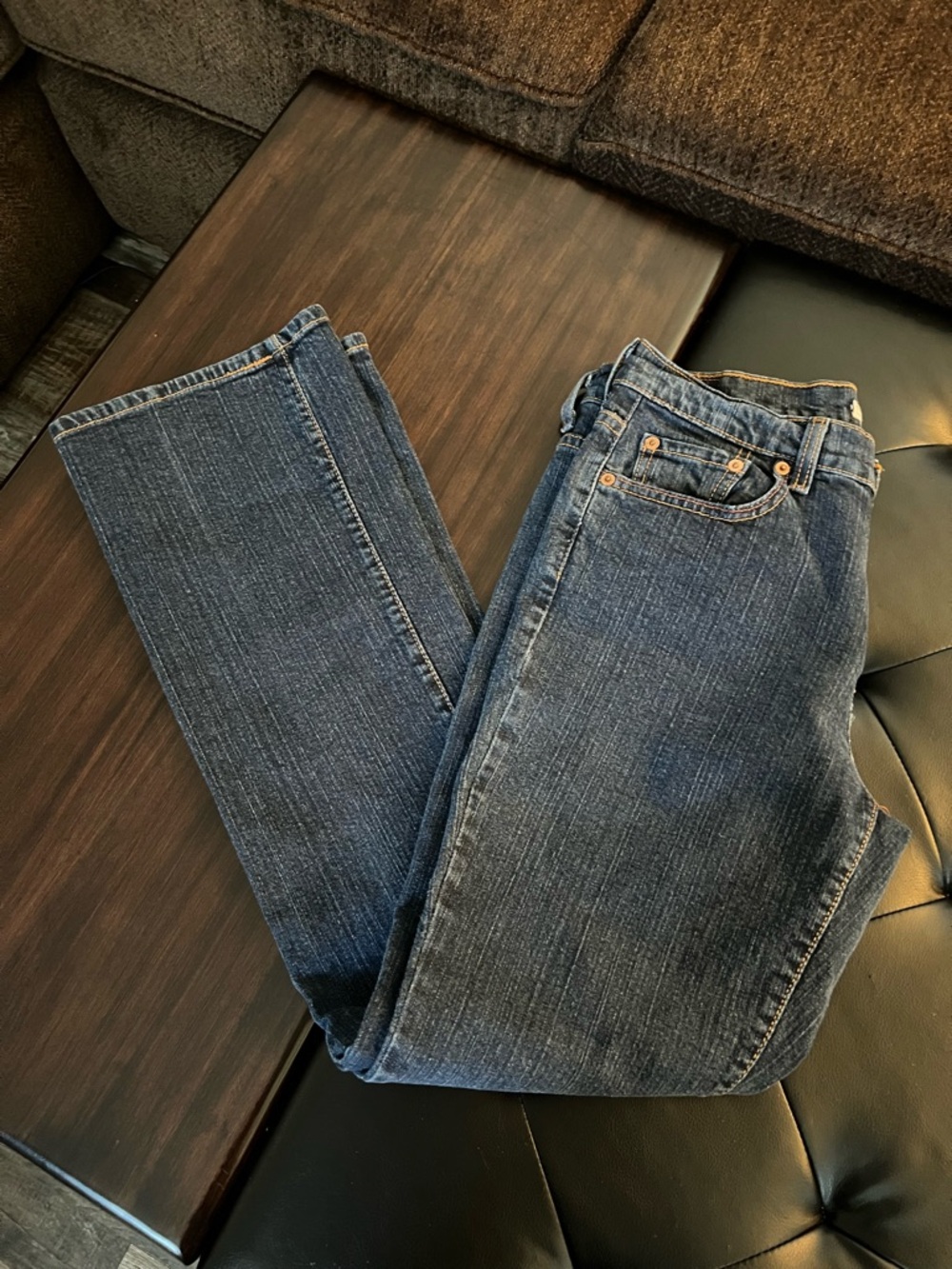 Levi 515 Classic Dark Wash Bootcut Jeans